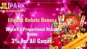 Jilipark Rebate Bonus